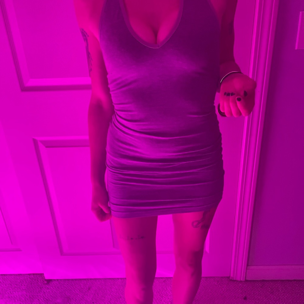 American Apparel Bodycon Halter Dress